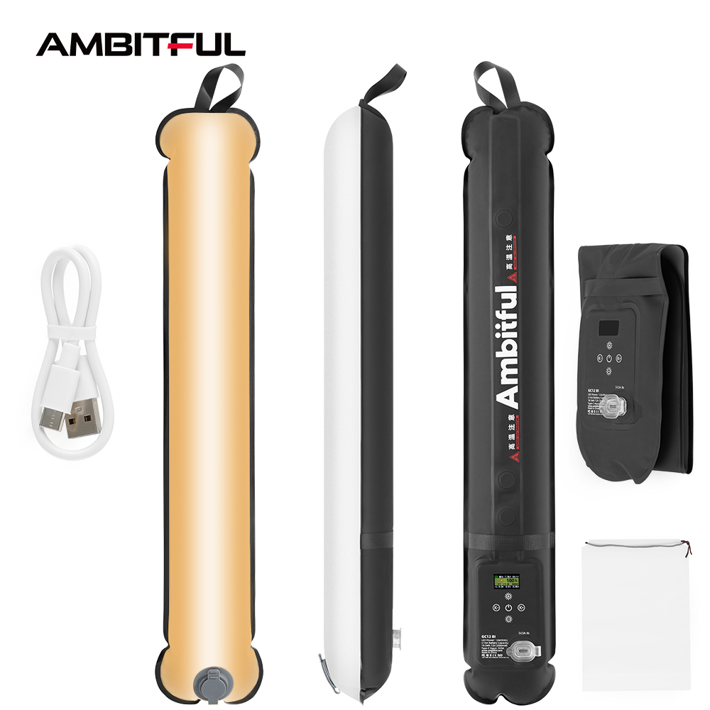Photography Lighting Description - Ambitful GC12 Gold Crow 12 Flexible