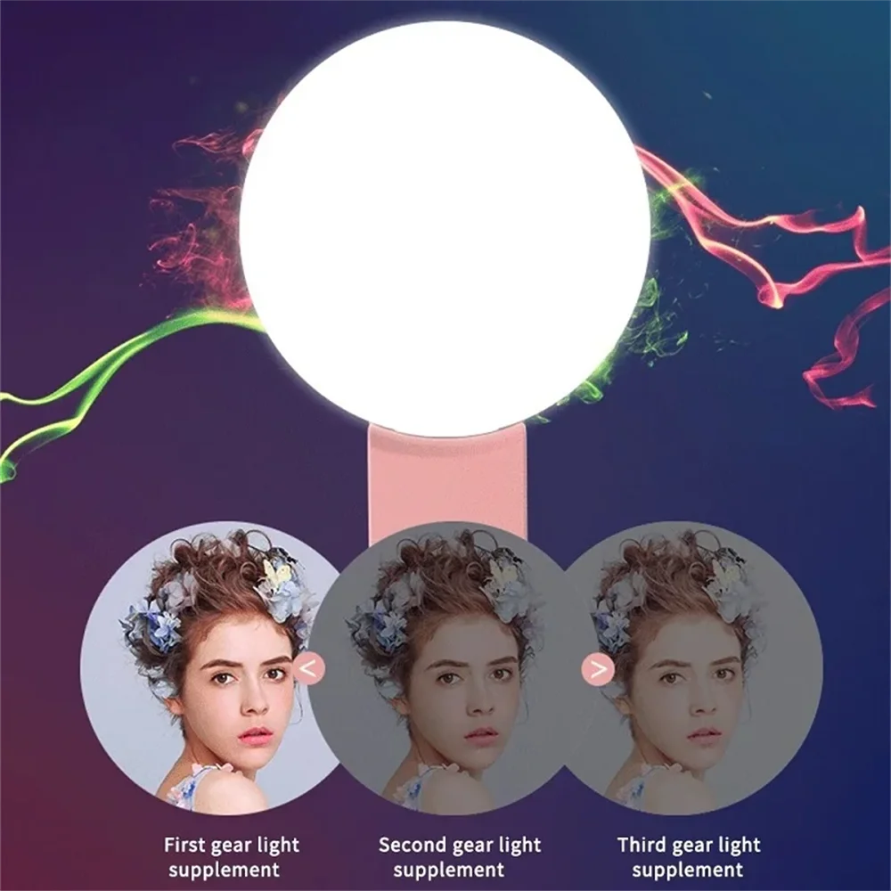 Portable Mini Selfie Ring Ligh - đánh giá và giá Photography Lighting Description