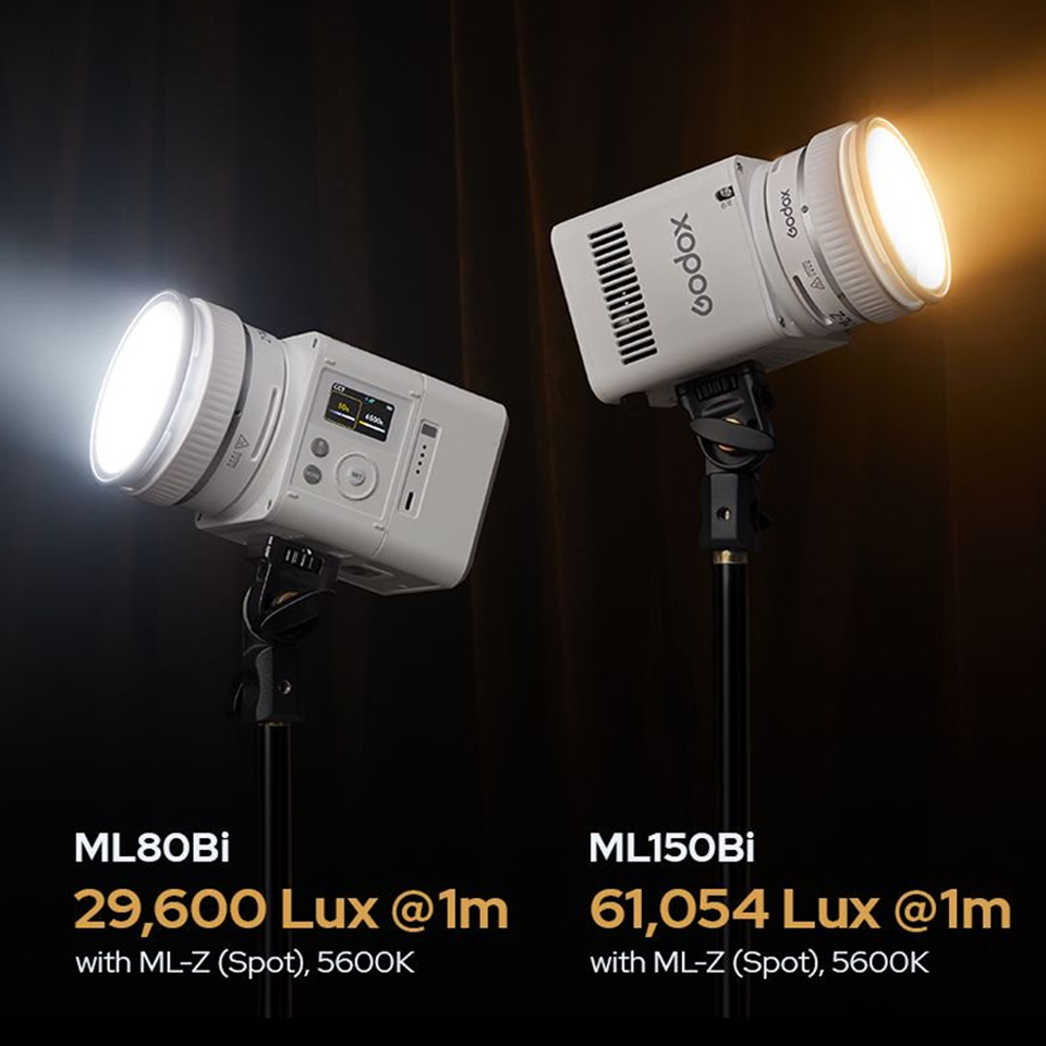 Godox ML80Bi ML150Bi 80/150W 2 - đánh giá và giá Photography Lighting Description